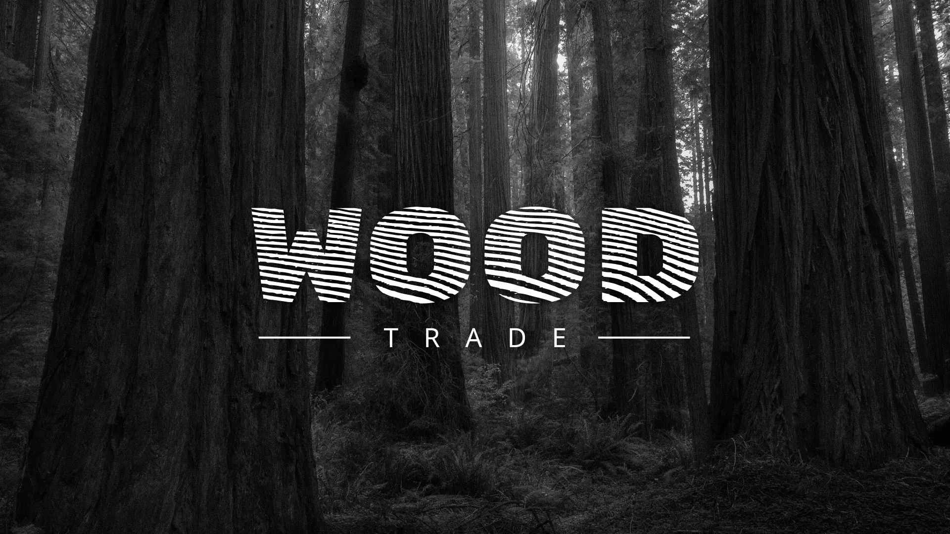 Разработка логотипа для компании «Wood Trade» в Тавде