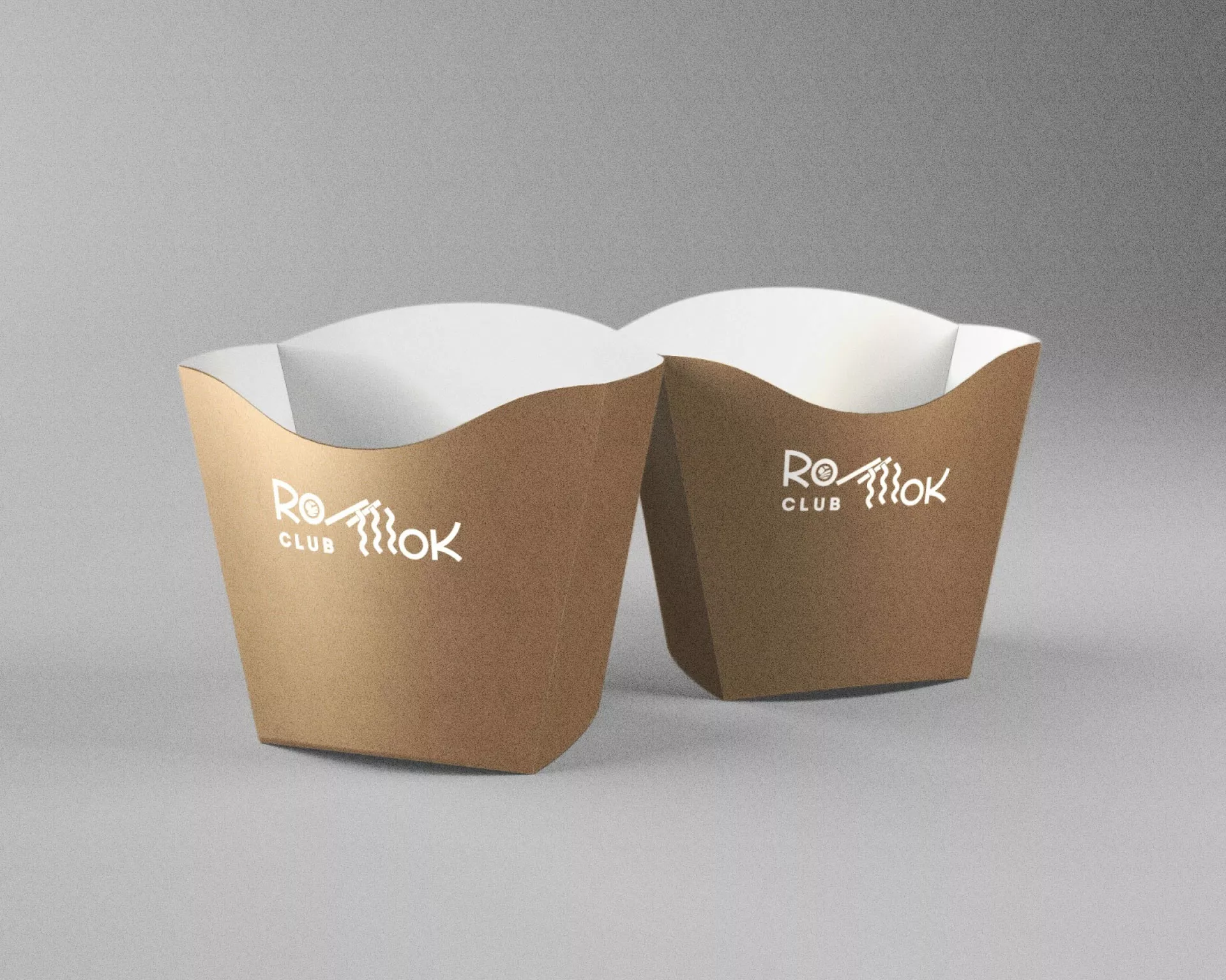 Создание дизайна упаковки суши-бара «Roll Wok Club» в Тавде